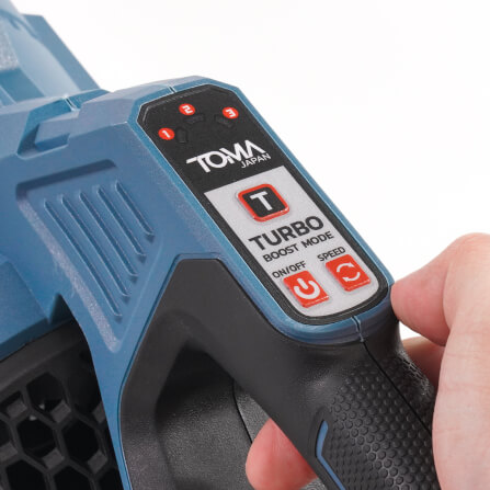 เครื่องเป่าใบไม้ไร้สาย (พร้อมแบตเตอรี่ BL-SERIES 2 ก้อน) TOMA JAPAN รุ่น CBL-988DB 4,000 วัตต์_4